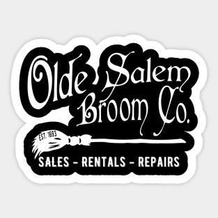 Olde Salem Broom Company Sticker